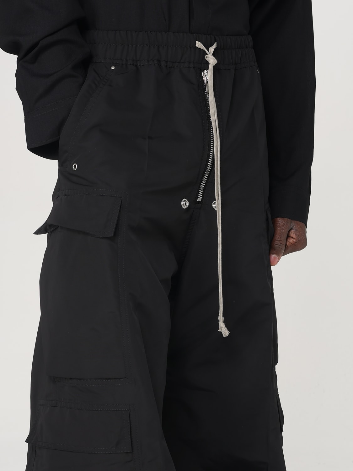 パンツ・ボトムスその他 RICK OWENS Men Pants Black RU01E5339FT 09 RICK OWENS - PANTS - Rick Owens
