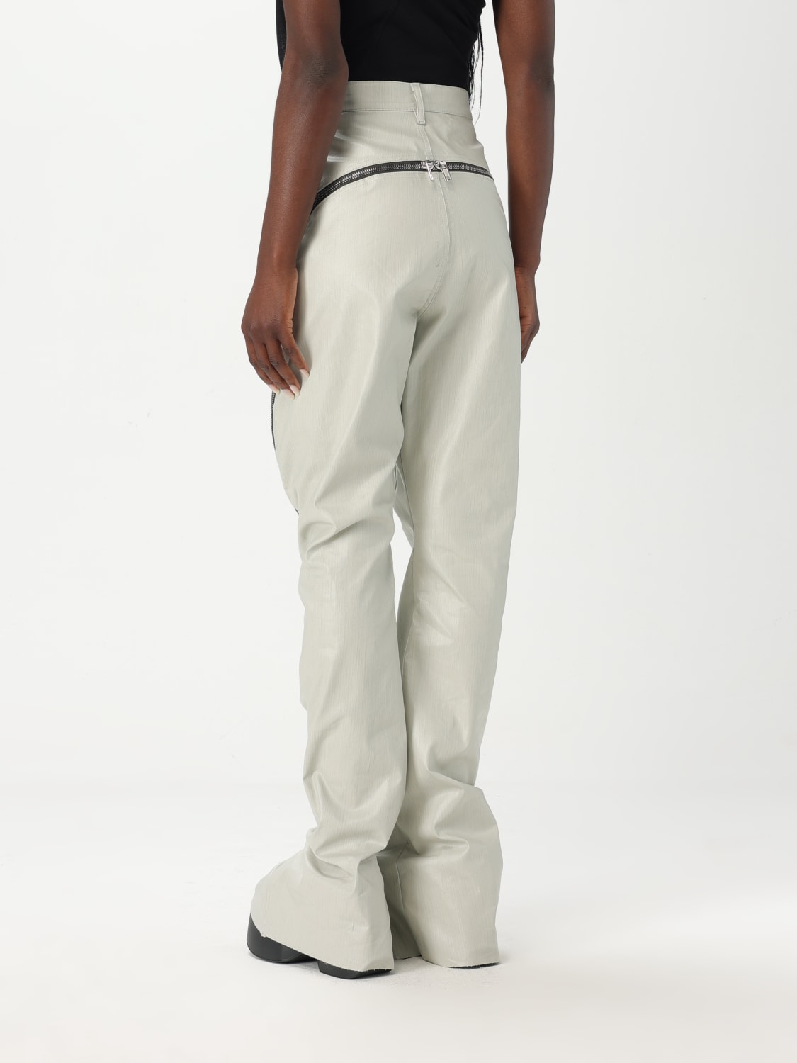 RICK OWENS JEANS: Jeans femme Rick Owens, Gris - Img 3