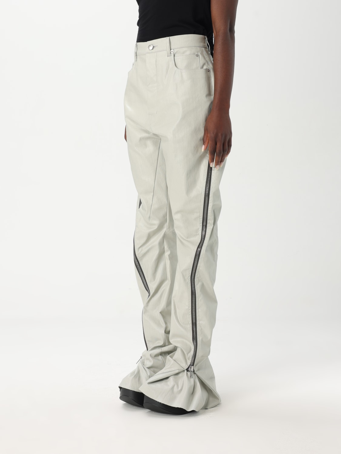 RICK OWENS JEANS: Jeans femme Rick Owens, Gris - Img 4