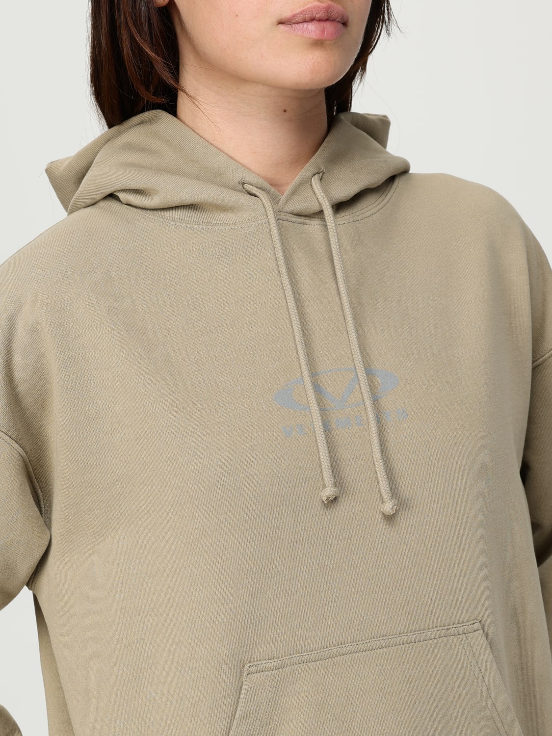 VETEMENTS SWEATSHIRT: Pullover damen Vetements, Beige - Img 5