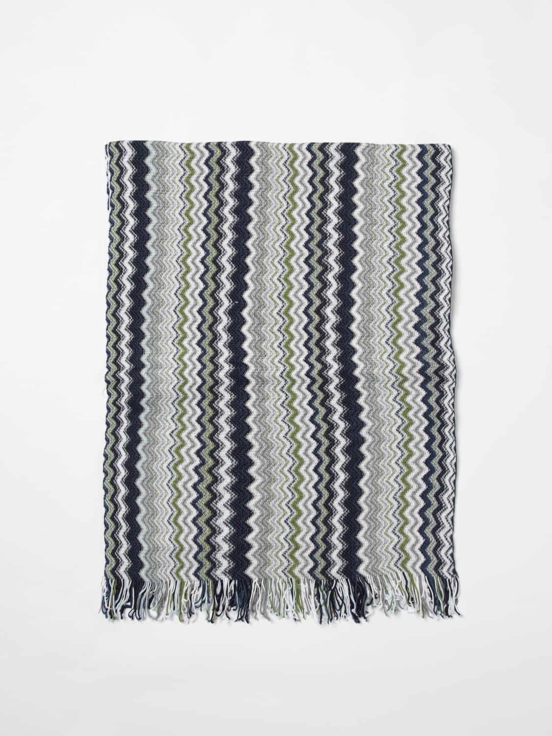 MISSONI：スカーフ メンズ - グリーン | GIGLIO.COMオンラインの
