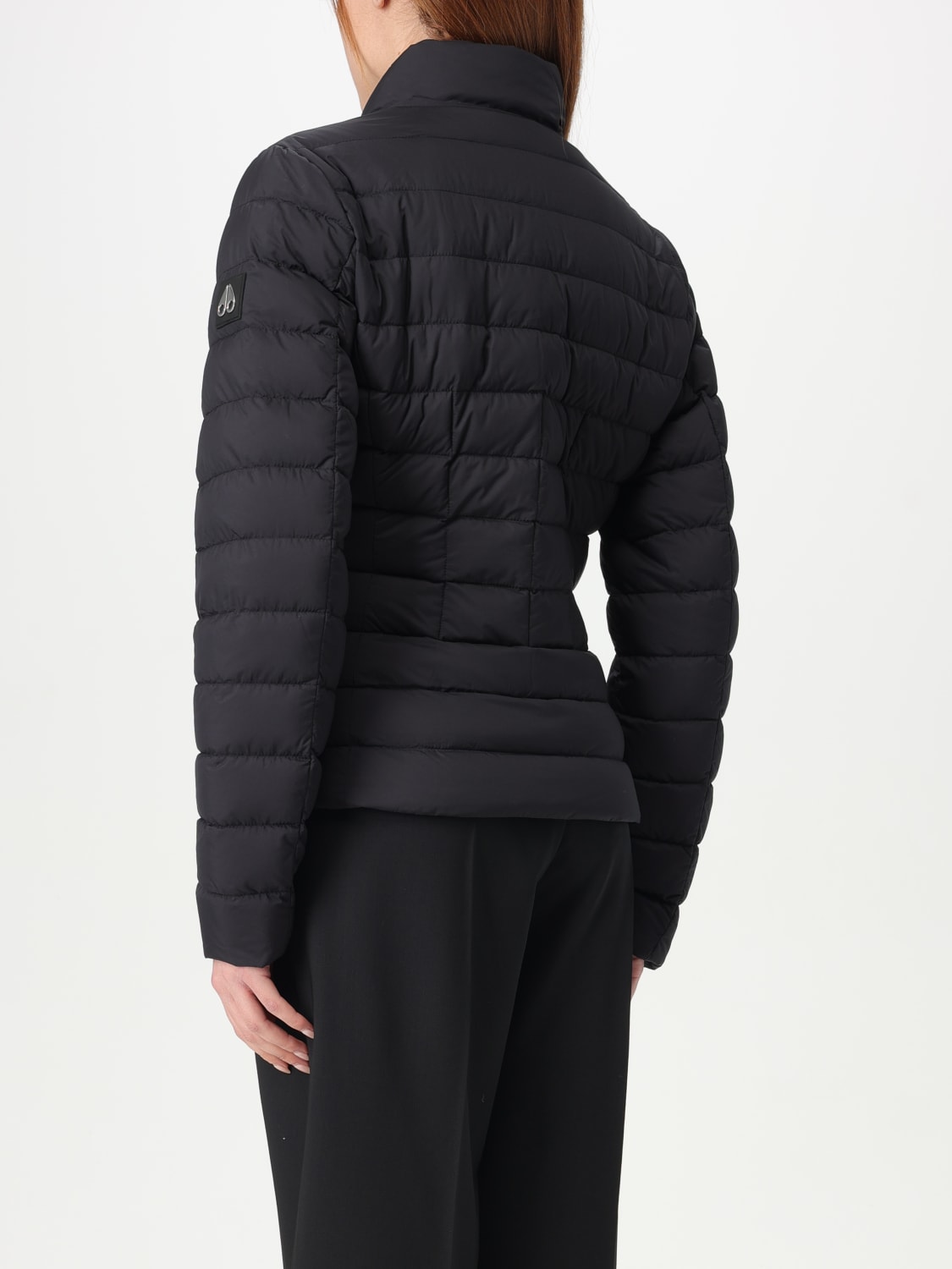 ジャケット MOOSE KNUCKLES Woman Jacket Black M15LJ141 292 MOOSE KNUCKLES: women's down jacket - Black | Moose Knuckles