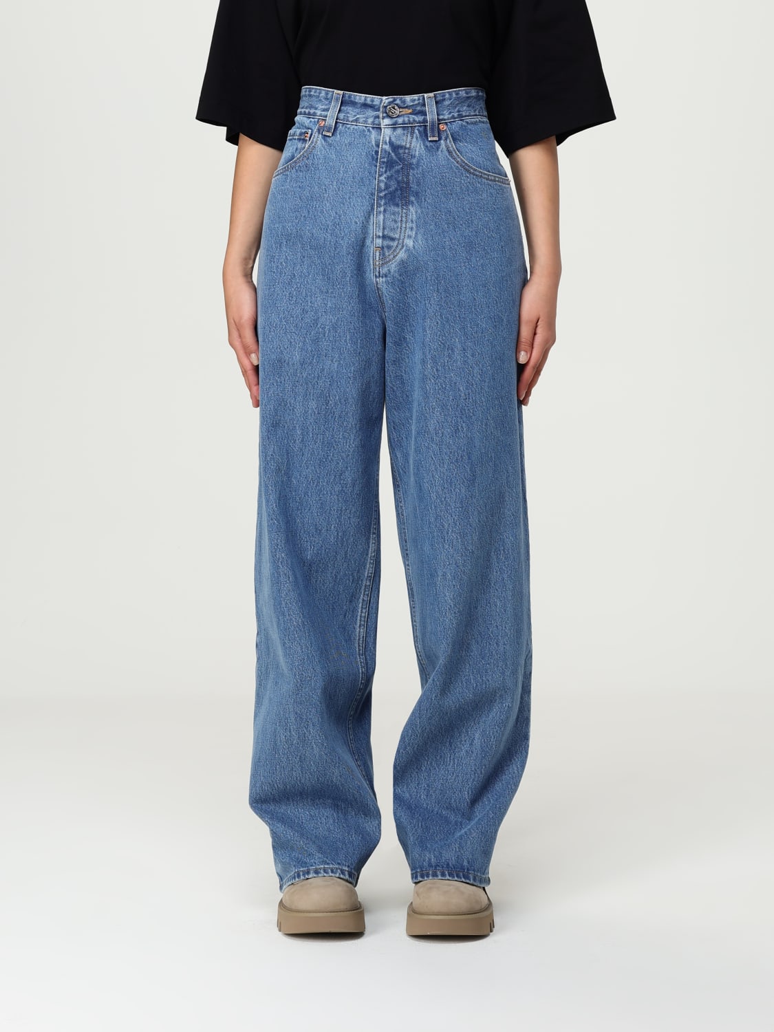 VETEMENTS JEANS: Jeans woman Vetements, Blue - Img 1
