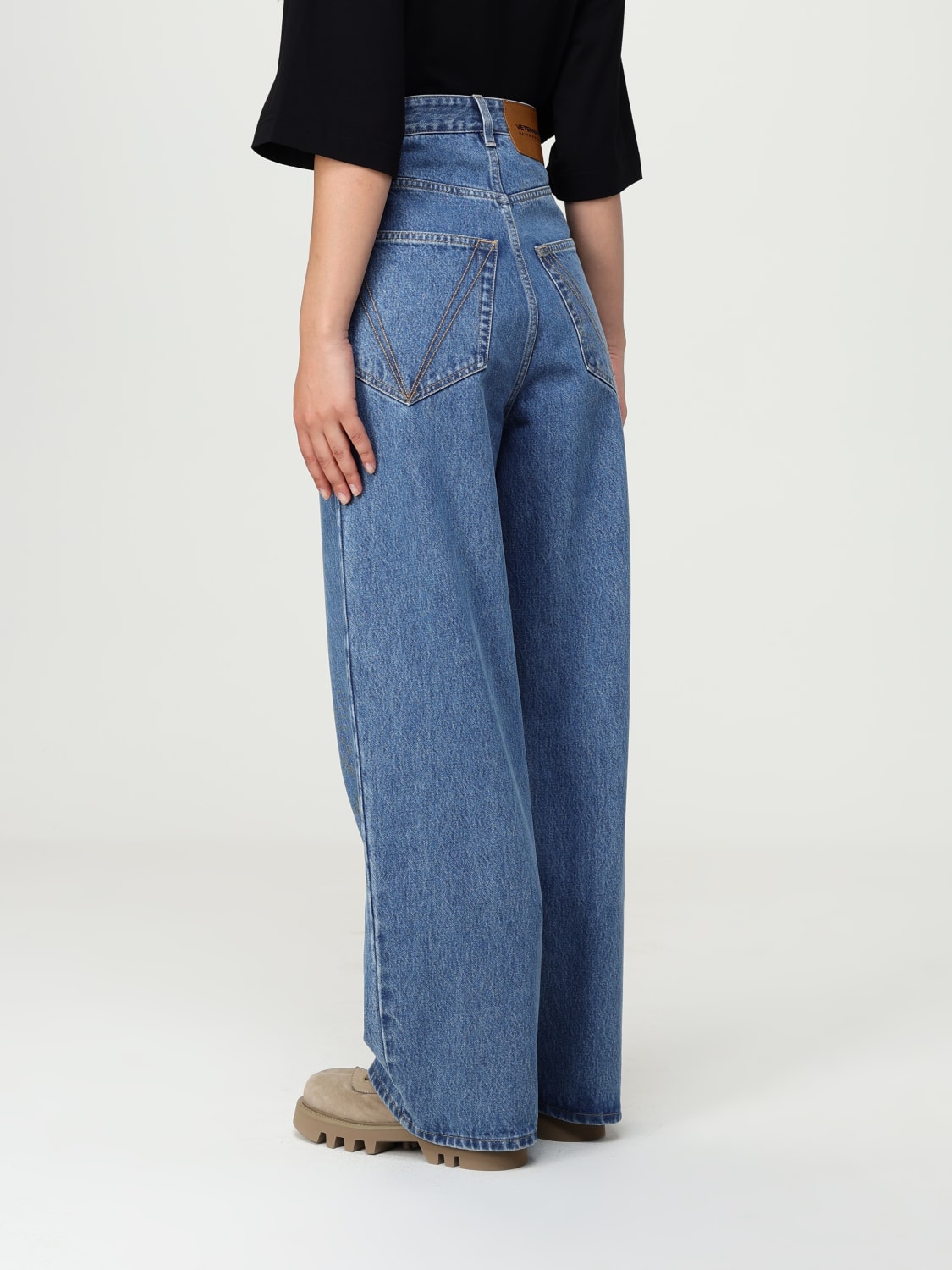 VETEMENTS JEANS: Jeans woman Vetements, Blue - Img 3