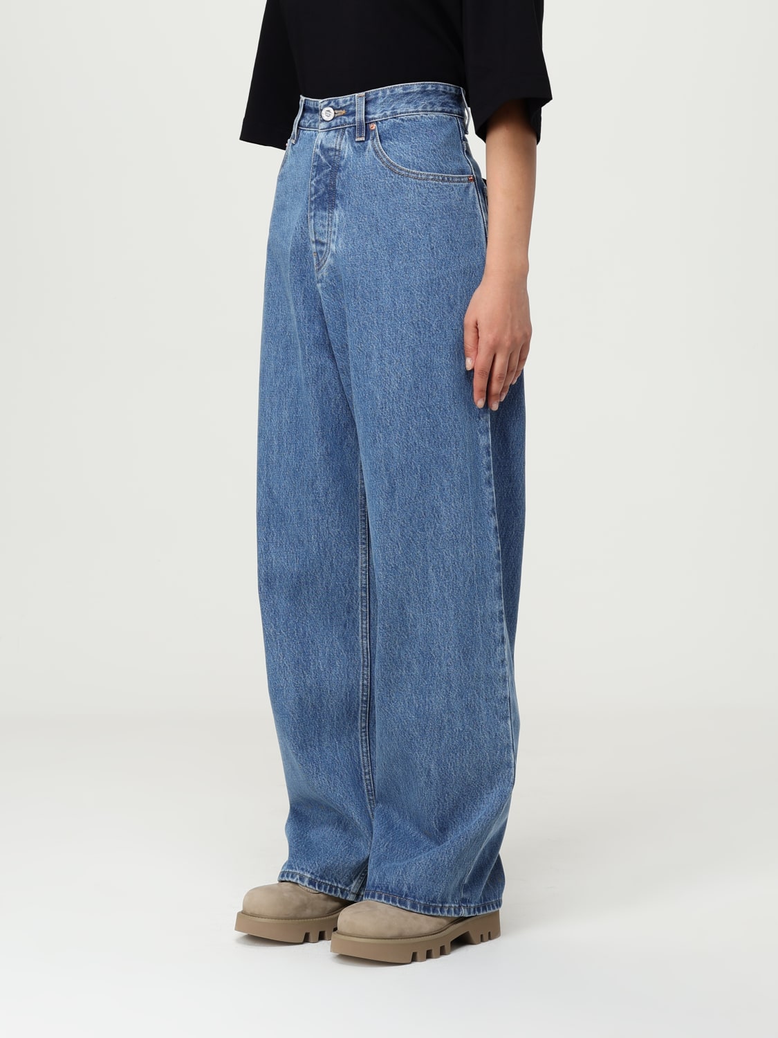 VETEMENTS JEANS: Jeans woman Vetements, Blue - Img 4