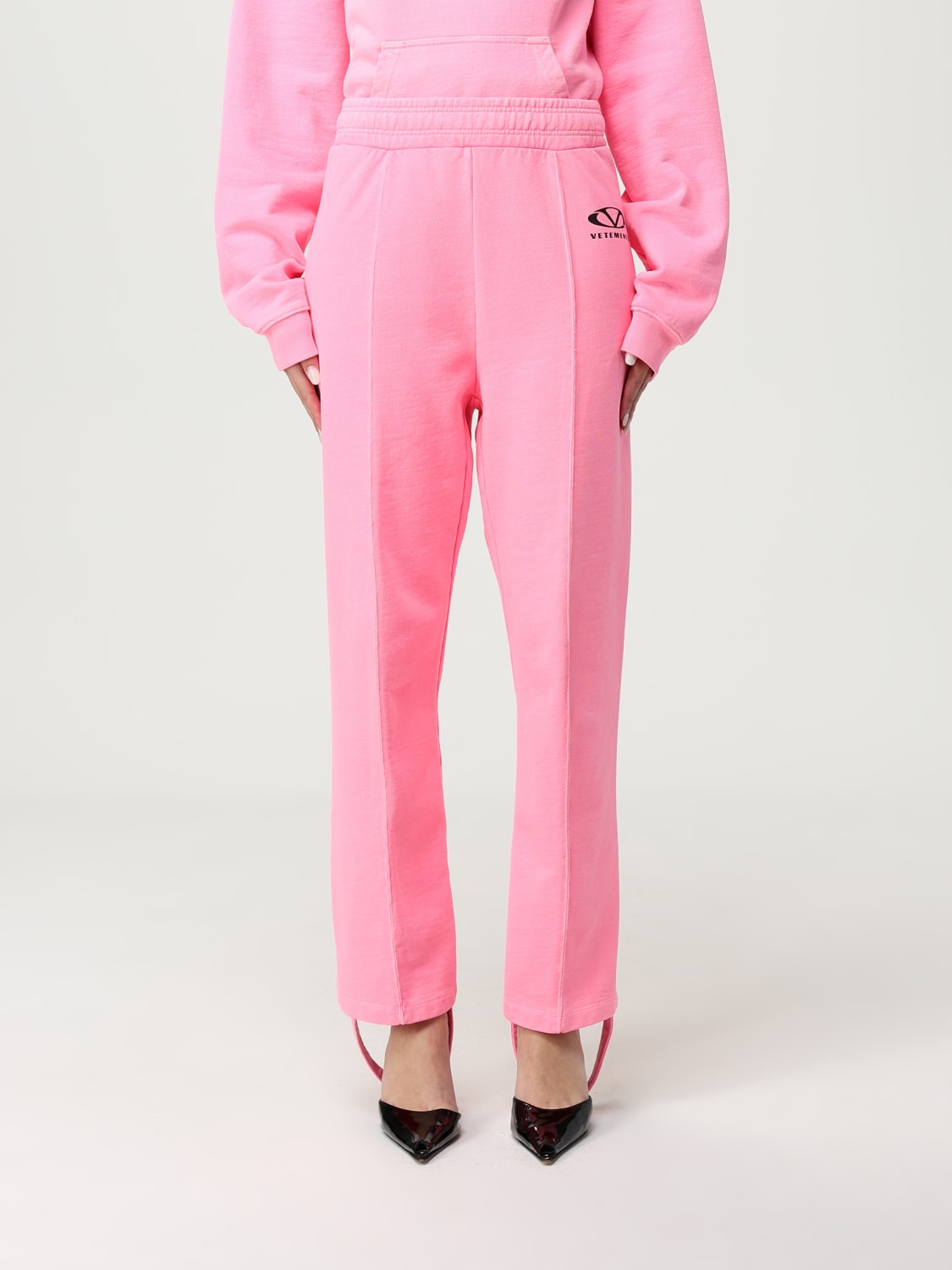 パンツ VETEMENTS Woman Pants Pink WA66SP600H HOTPINK VETEMENTS: Pants woman - Pink | Vetements pants WA66SP600H