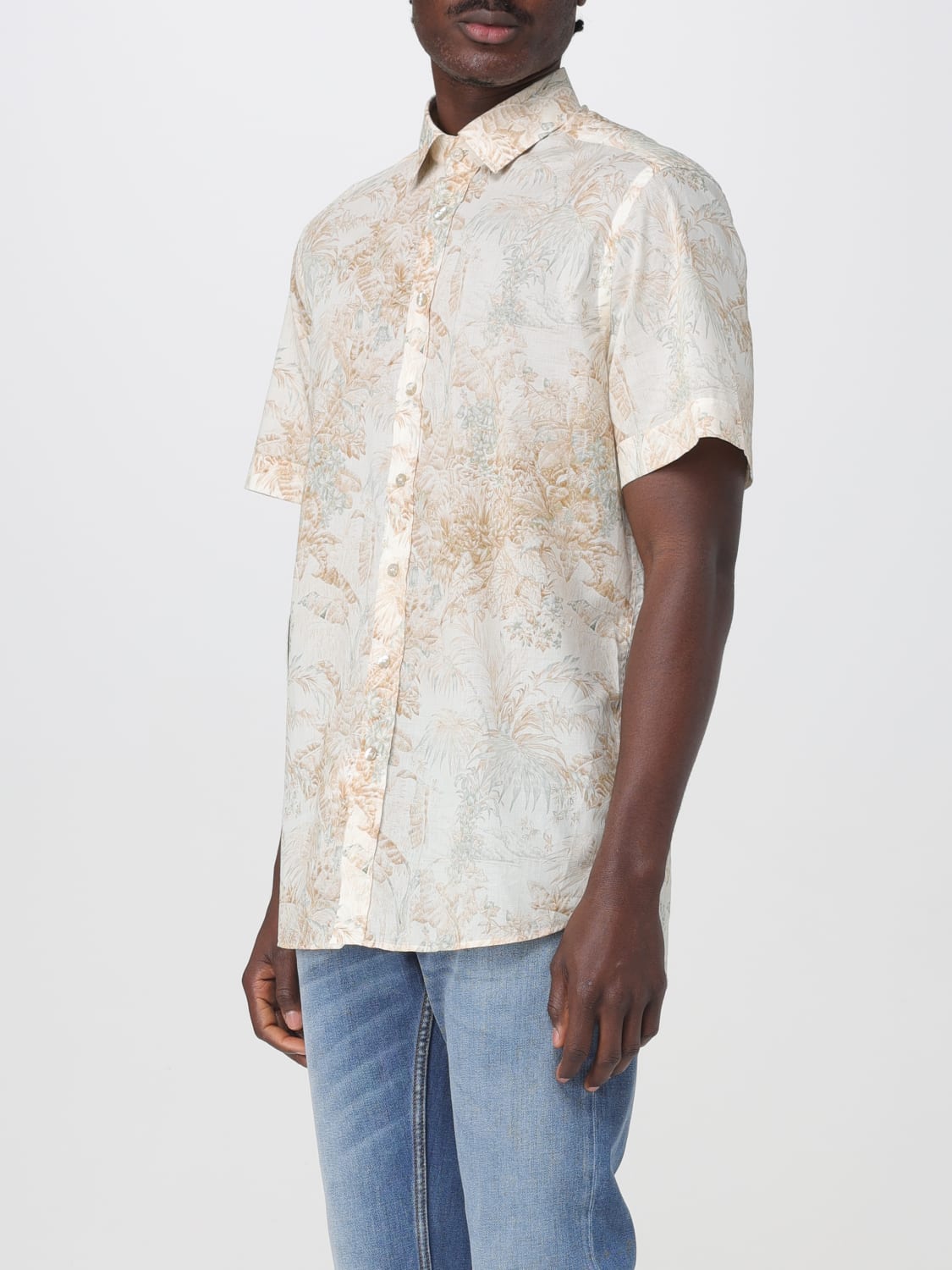 ETRO SHIRT: Shirt men Etro, Multicolor - Img 4