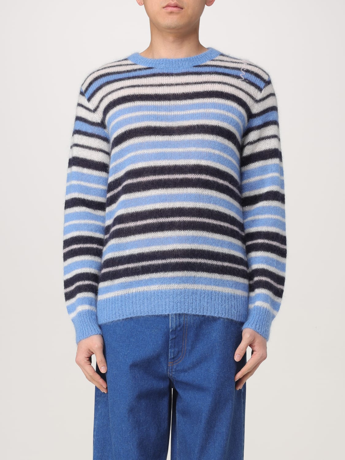MARNI PULLOVER: Pullover herren Marni, Blau - Img 1