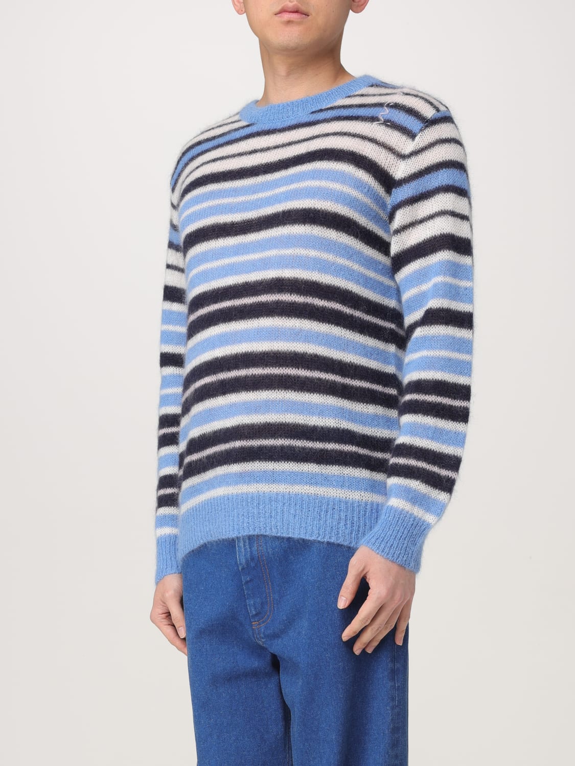 MARNI PULLOVER: Pullover herren Marni, Blau - Img 4