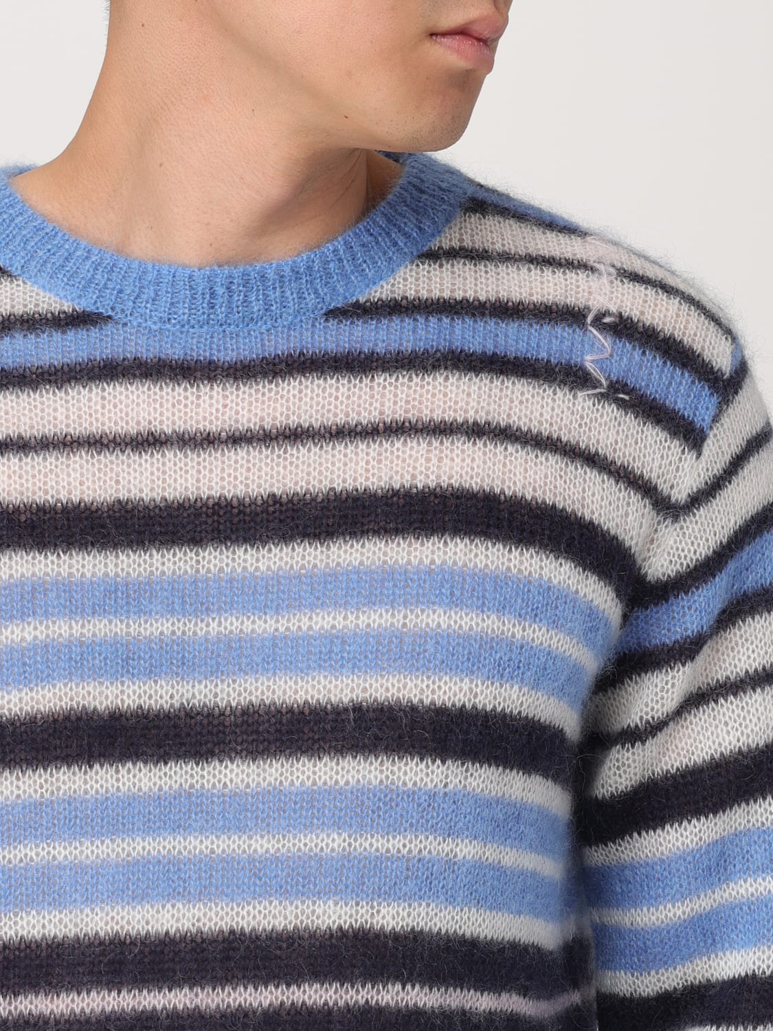 MARNI PULLOVER: Pullover herren Marni, Blau - Img 5