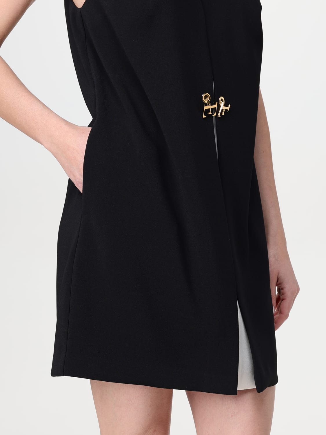 ワンピース ELISABETTA FRANCHI Woman Dress Black AB728 685 ELISABETTA FRANCHI: Dress woman - Black | Elisabetta Franchi