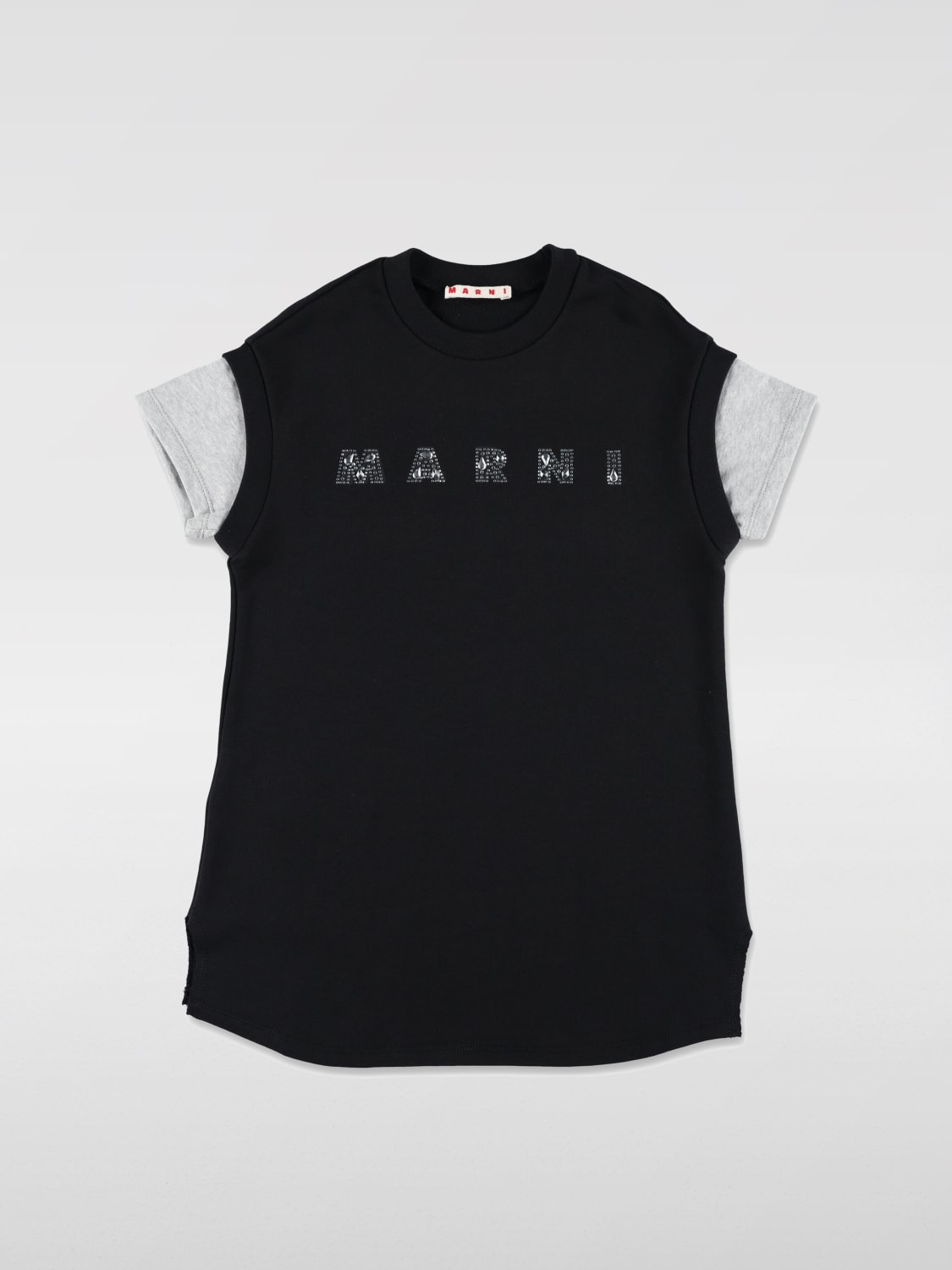 MARNI KLEID: Kleid kinder Marni, Schwarz - Img 1