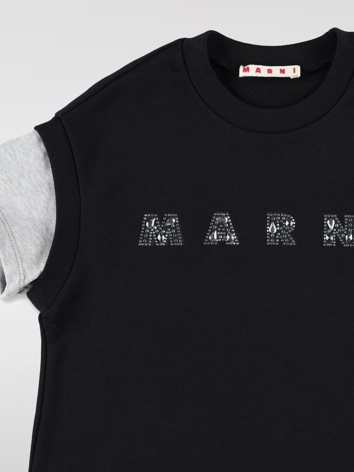 MARNI KLEID: Kleid kinder Marni, Schwarz - Img 3