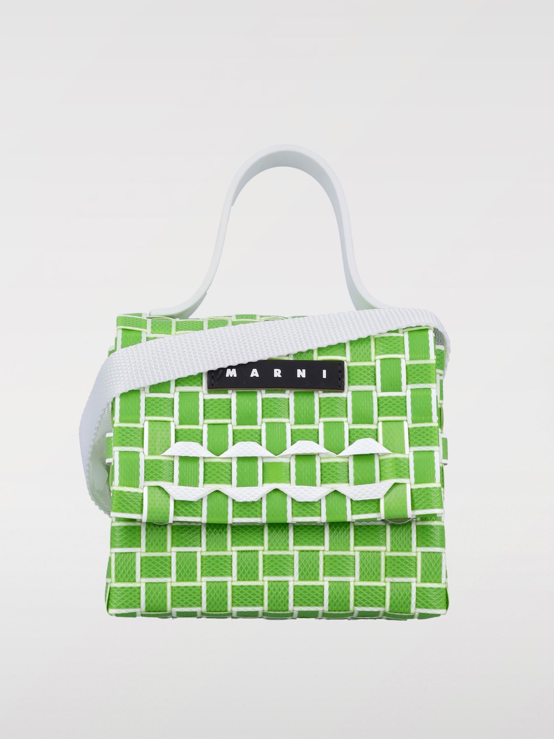 MARNI BAG: Bag kids Marni, Lime - Img 1
