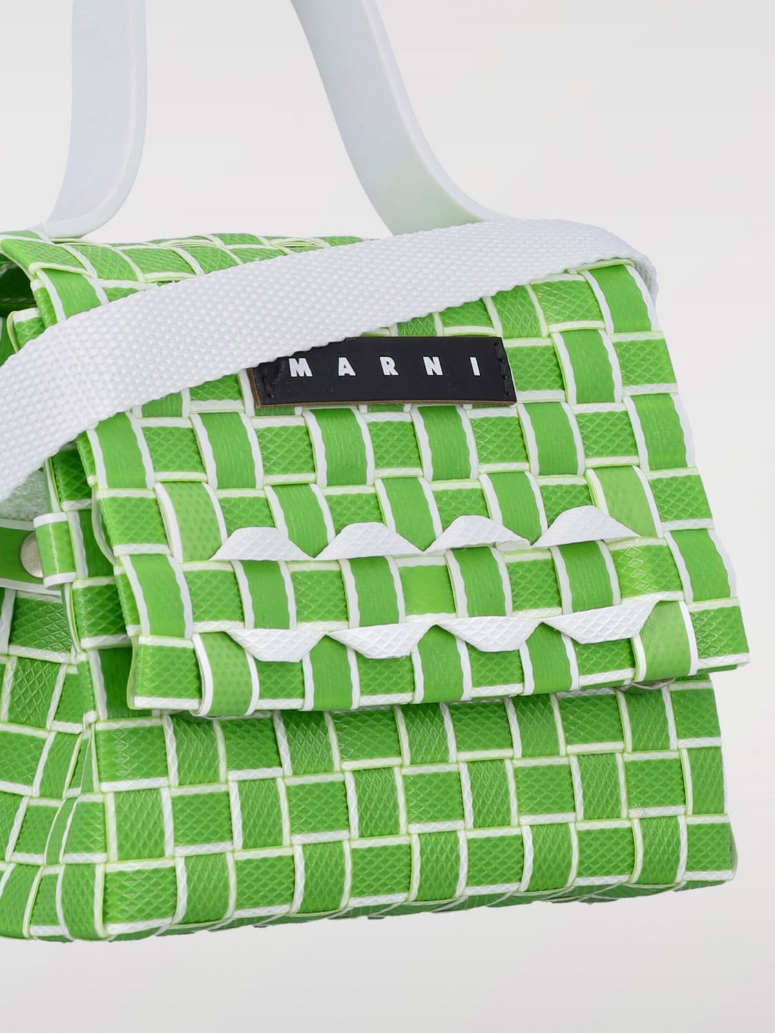 MARNI BAG: Bag kids Marni, Lime - Img 3