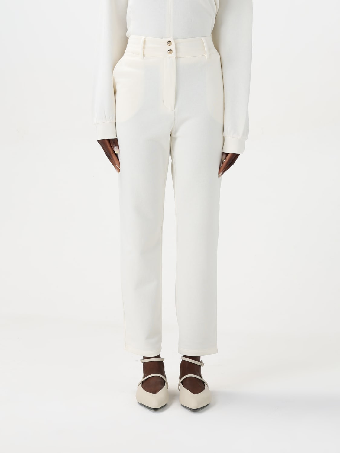 パンツ LIU JO Woman Pants White TA5018FS002 10105 LIU JO: Pants woman - White | Liu Jo pants TA5018FS002