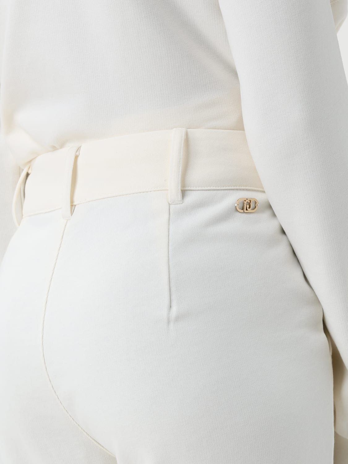 パンツ LIU JO Woman Pants White TA5018FS002 10105 LIU JO: Pants woman - White | Liu Jo pants TA5018FS002