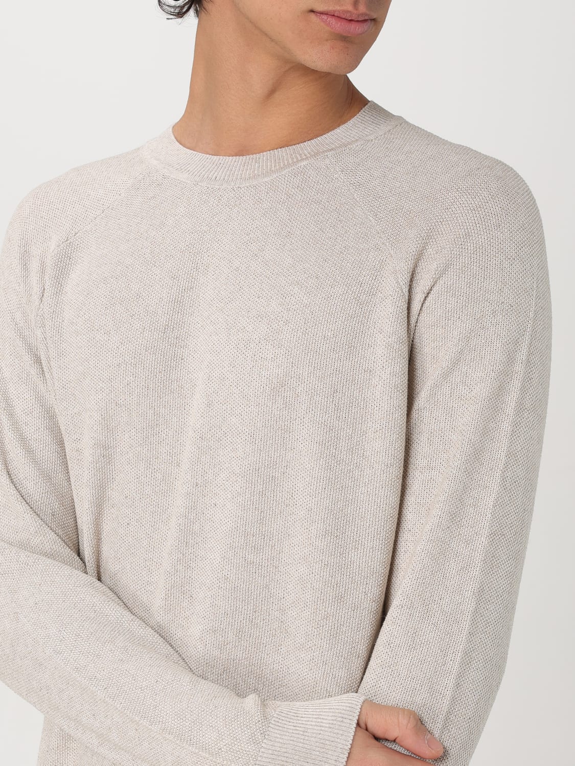 A.P.C. MAGLIA: Maglia A.P.C. in misto lino , Beige - Img 4