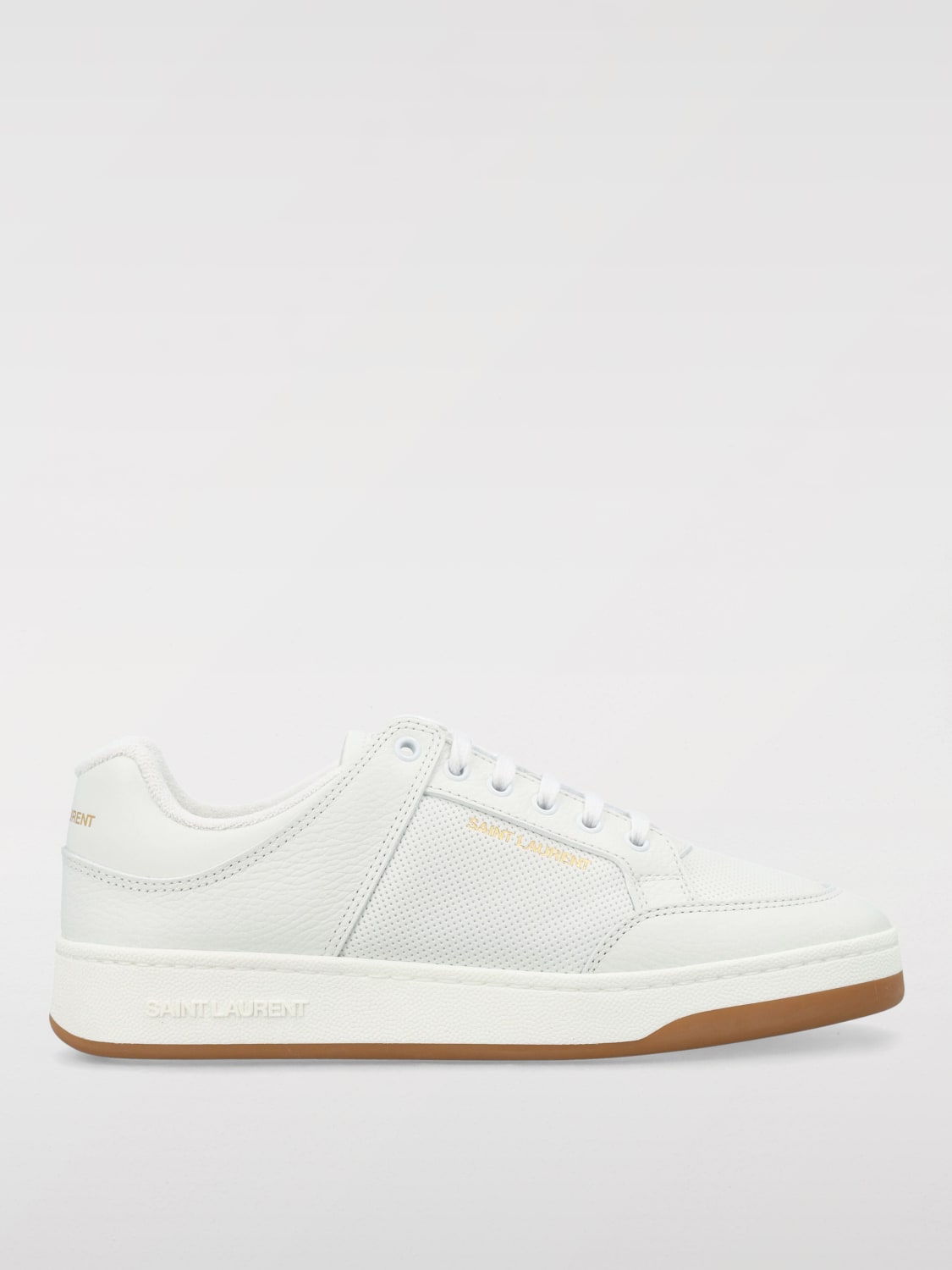 SAINT LAURENT SNEAKERS: Sneakers SL/61 Saint Laurent in pelle , Bianco - Img 1