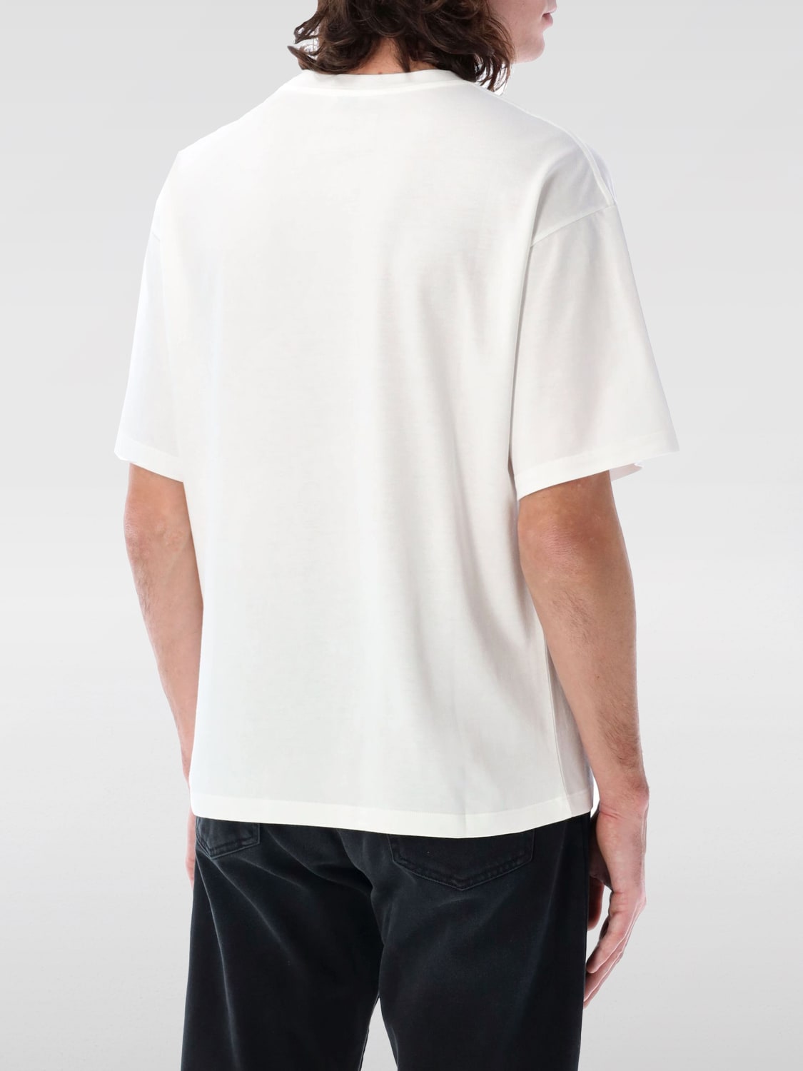 SAINT LAURENT：Tシャツ メンズ - ホワイト | GIGLIO.COM
