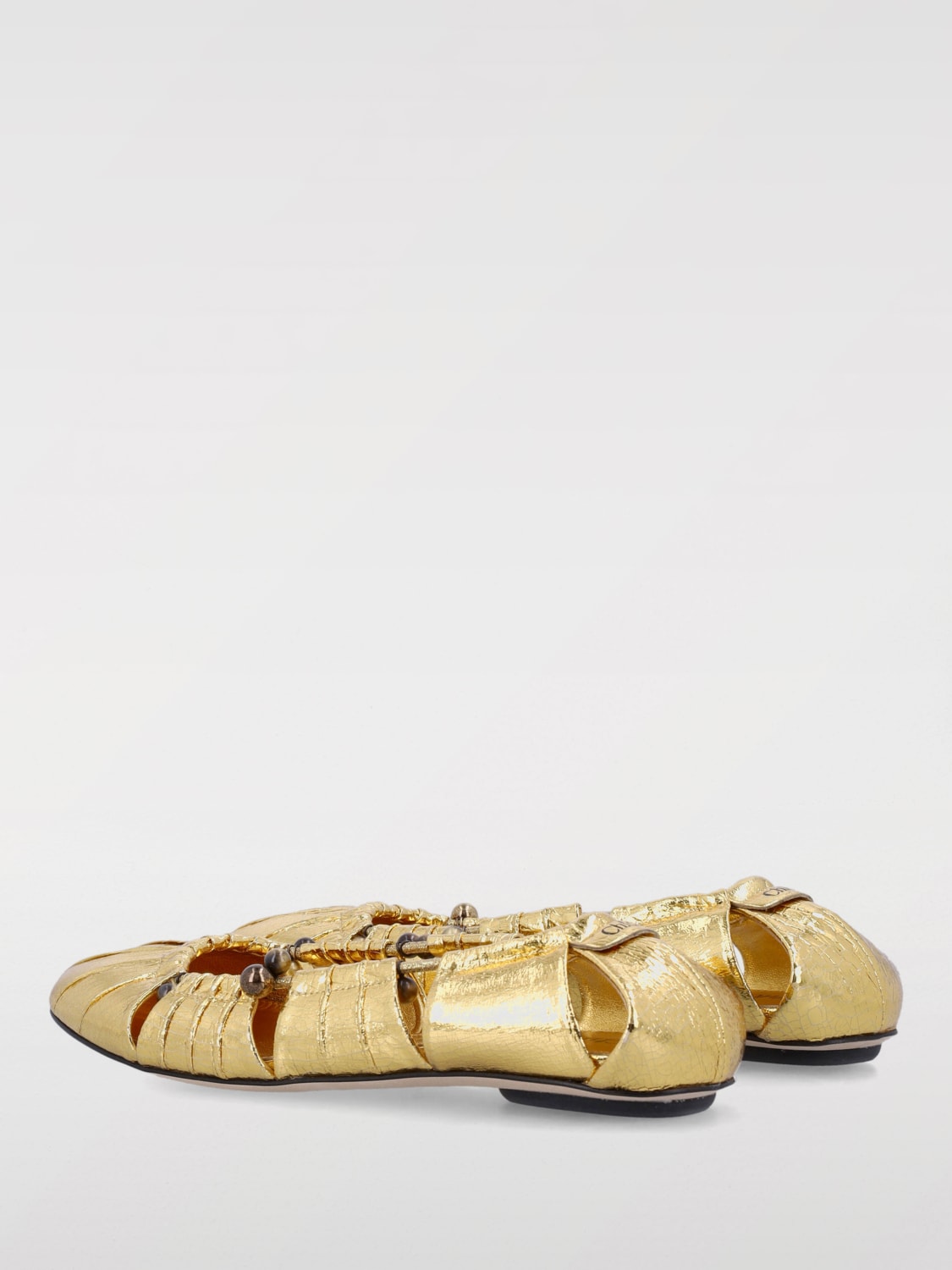 CHLOÉ BALLET FLAT: Flat shoes woman ChloÉ, Gold - Img 3