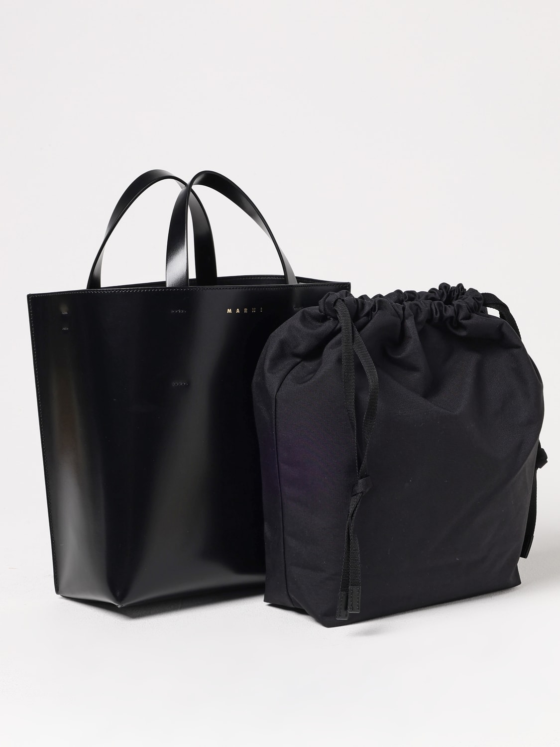 ハンドバッグ MARNI Woman Handbag Leather SHMPV01TU0LV639 00M66 MARNI women's shoulder bag BROWN SHMPV01TU0LV63900M66