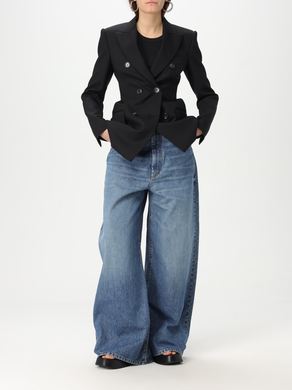 SPORTMAX: Blazer woman - Black | Sportmax blazer