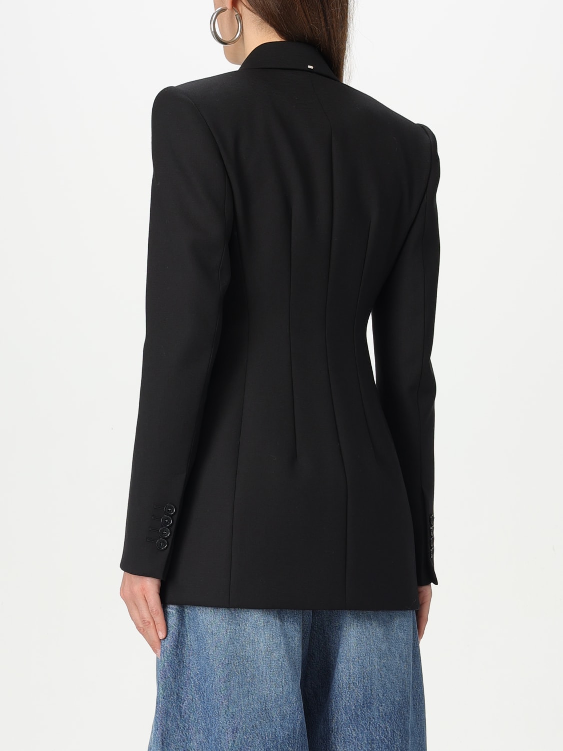 アウターその他 SPORTMAX Woman Blazer Black 2512041021600 003 SPORTMAX: Blazer woman - Black | Sportmax blazer