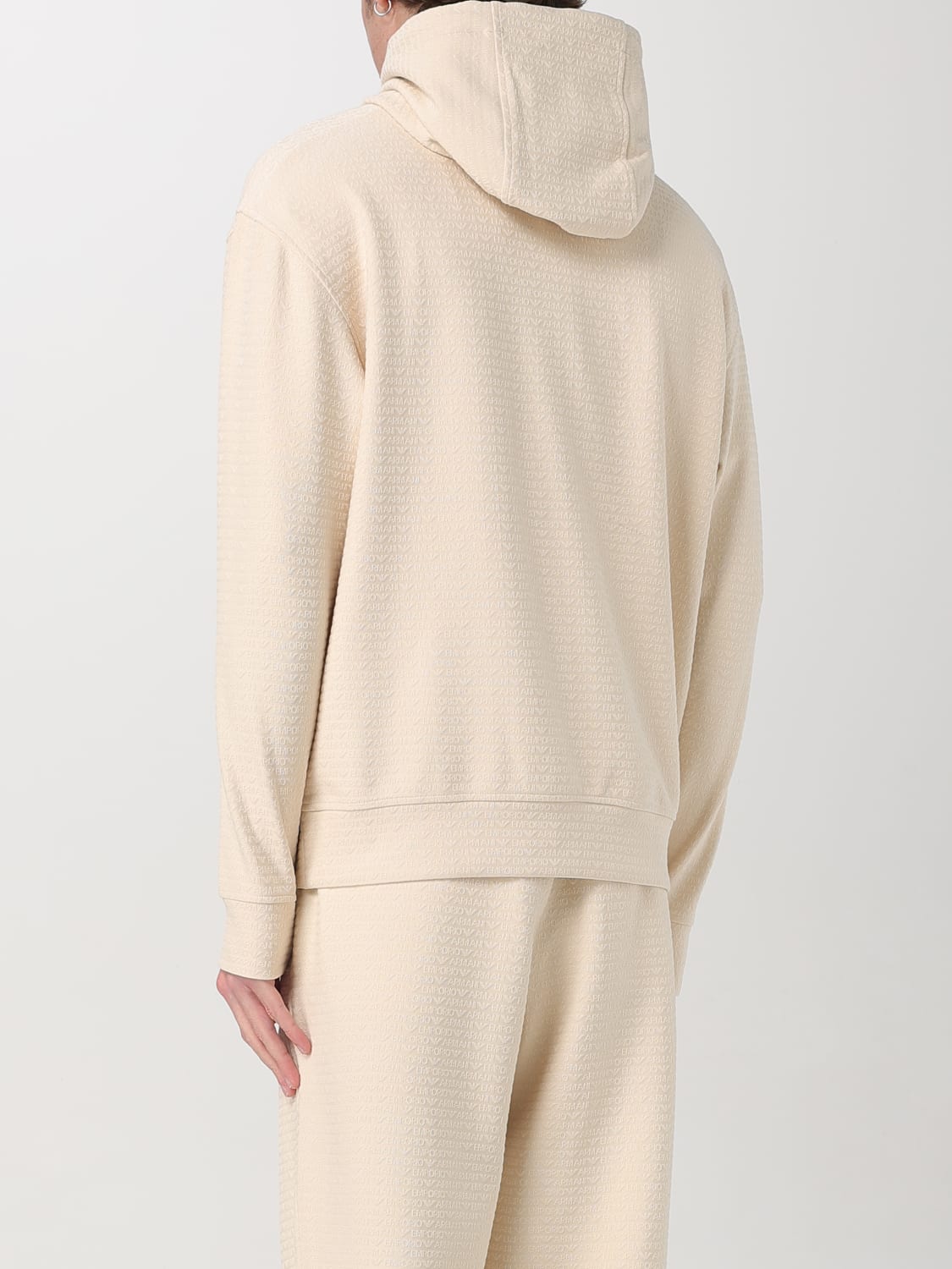 EMPORIO ARMANI: Sweatshirt men - Beige | Emporio Armani