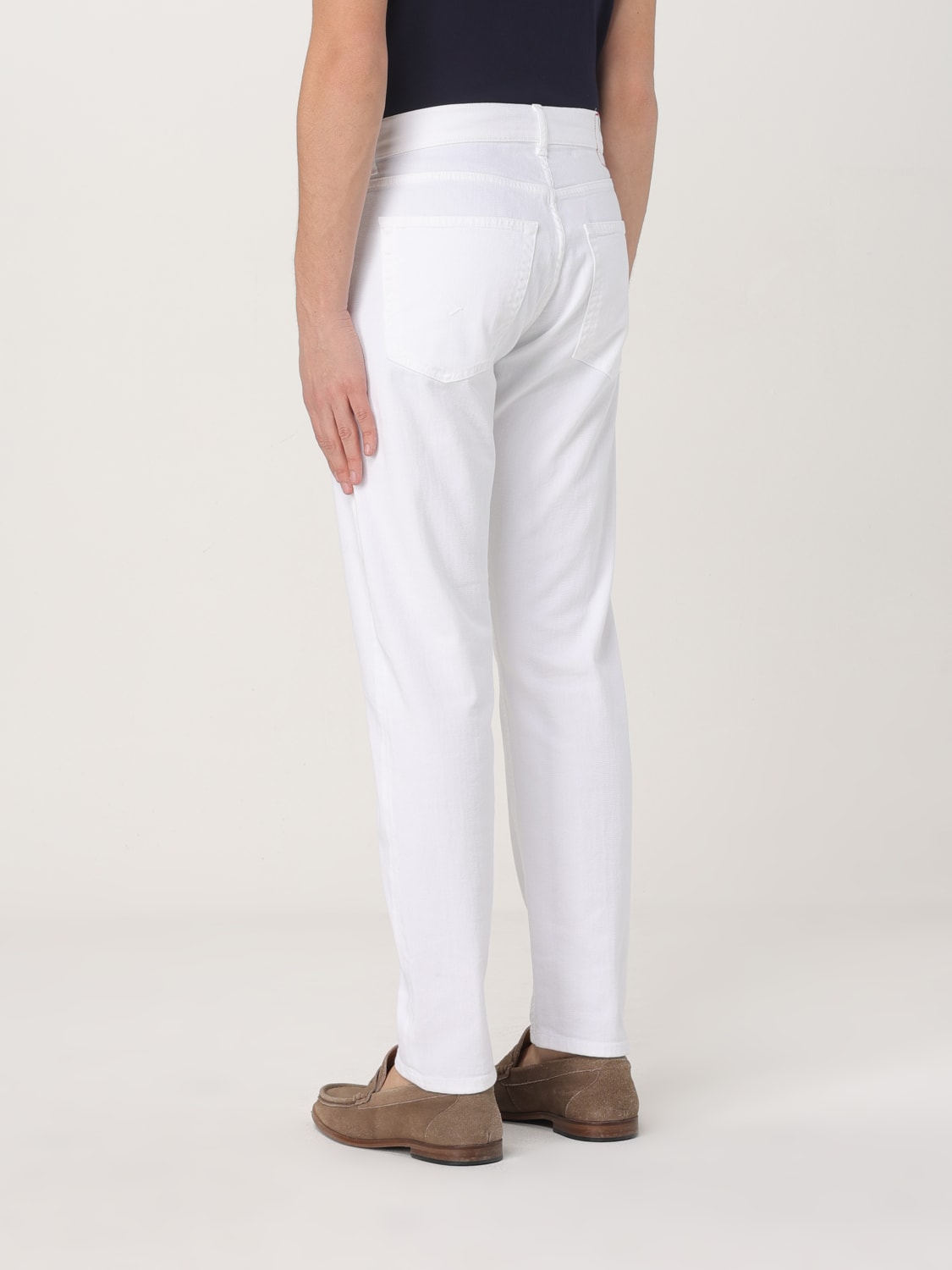 パンツ DONDUP Woman Pants White UP576BS0030UPTD 000 Dondup Outlet: Pants woman - White | Dondup pants