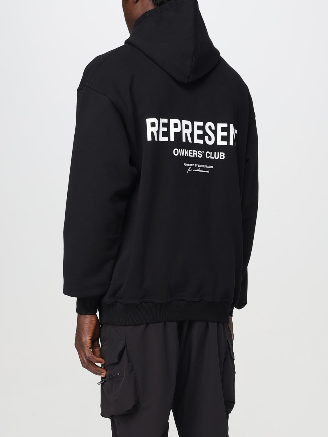 REPRESENT SWEATSHIRT: Sweatshirt men Represent, Black - Img 2