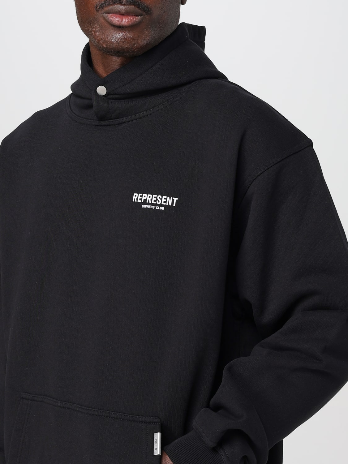 REPRESENT SWEATSHIRT: Sweatshirt men Represent, Black - Img 3