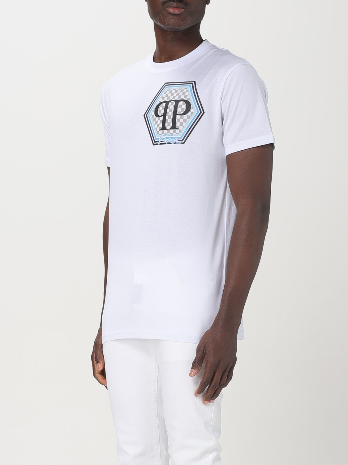 PHILIPP PLEIN T-SHIRT: T-shirt men Philipp Plein, White - Img 4