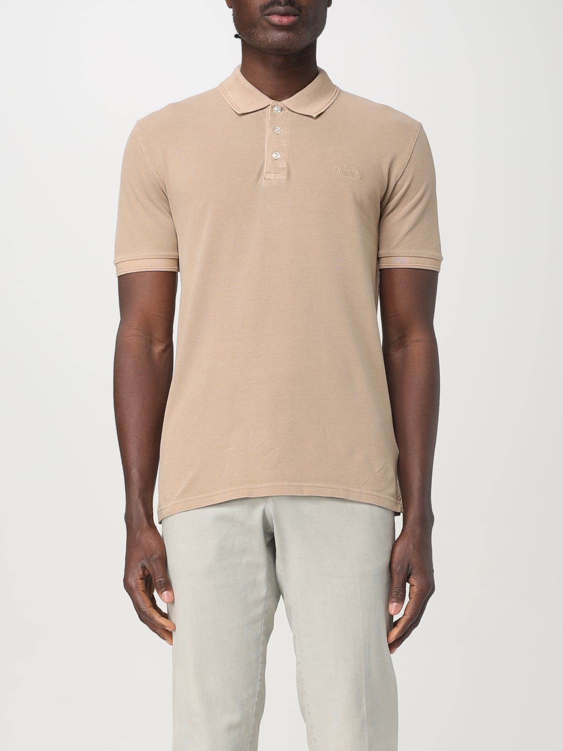 WOOLRICH POLO: Polo homme Woolrich, Blanc - Img 1