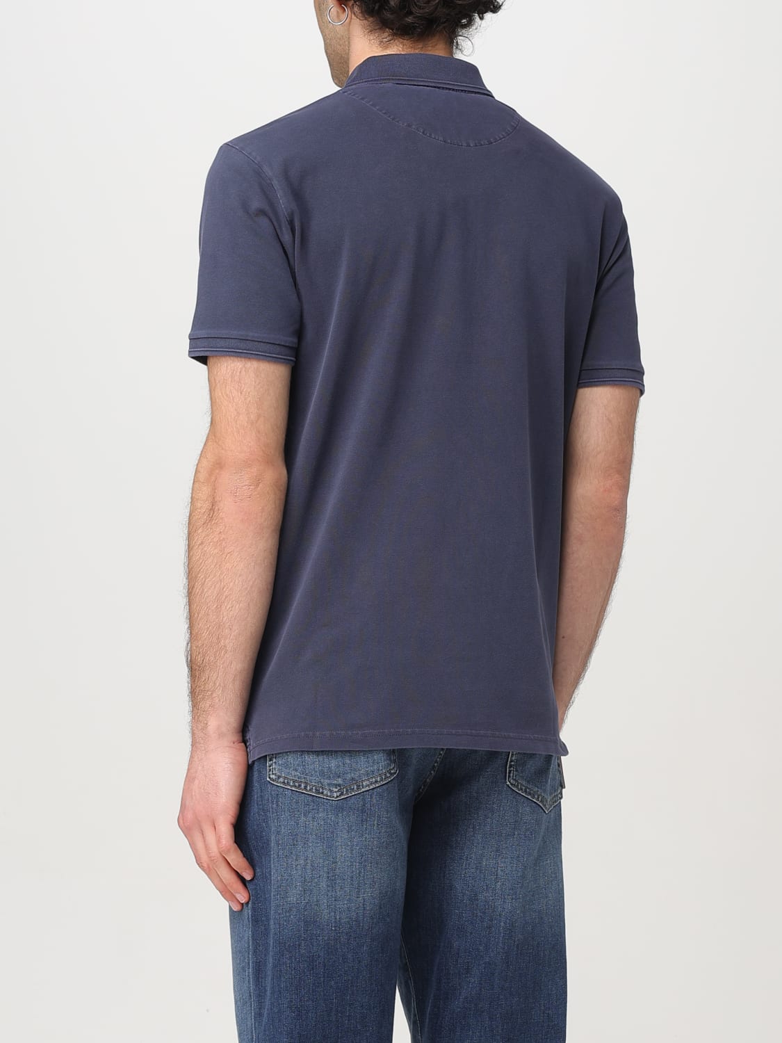 WOOLRICH POLO SHIRT: Polo shirt men Woolrich, Blue - Img 2