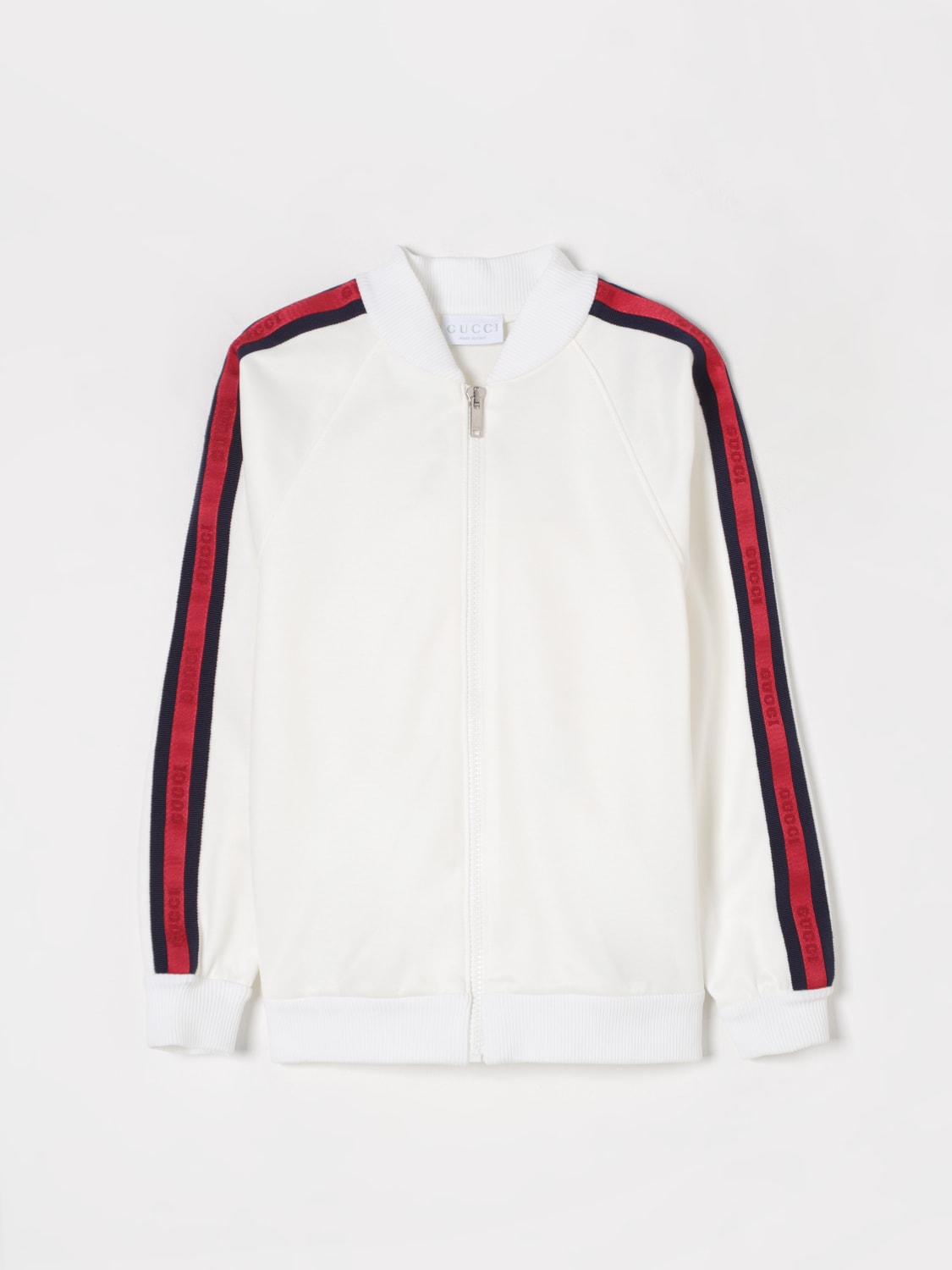GUCCI JACKET: Jacket kids Gucci, White - Img 1