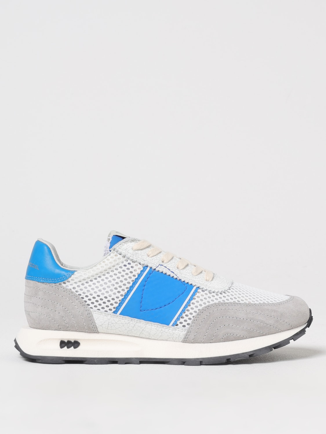 PHILIPPE MODEL SNEAKERS: Sneakers men Philippe Model, Grey - Img 1