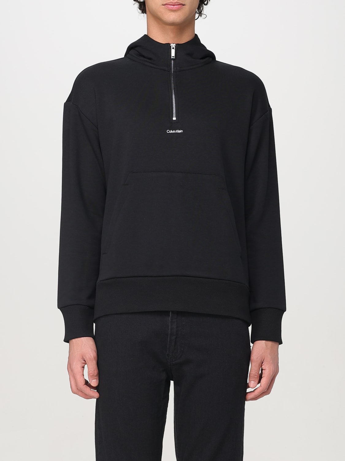 CALVIN KLEIN SWEATSHIRT: Sweatshirt men Calvin Klein, Black - Img 1