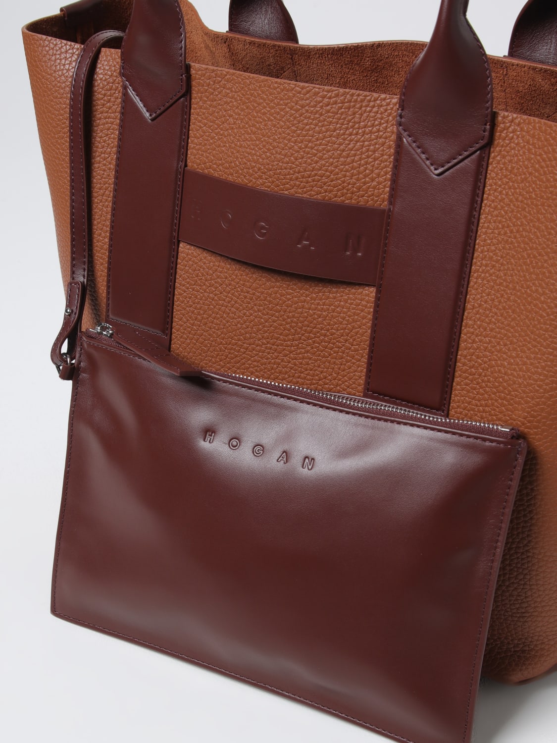 トートバッグ HOGAN Woman Tote bags Camel KBW01OA300TLZ 78DR HOGAN: Shoulder bag woman - Camel | Hogan tote bags