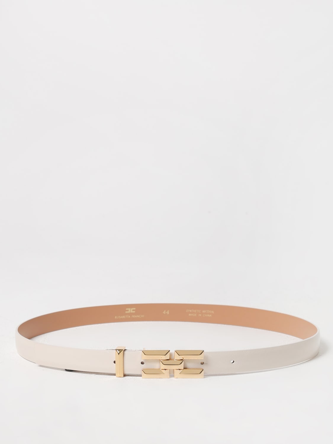 ベルト ELISABETTA FRANCHI Woman Belt Butter CT35S 193 ELISABETTA FRANCHI: Belt woman - Butter | Elisabetta Franchi