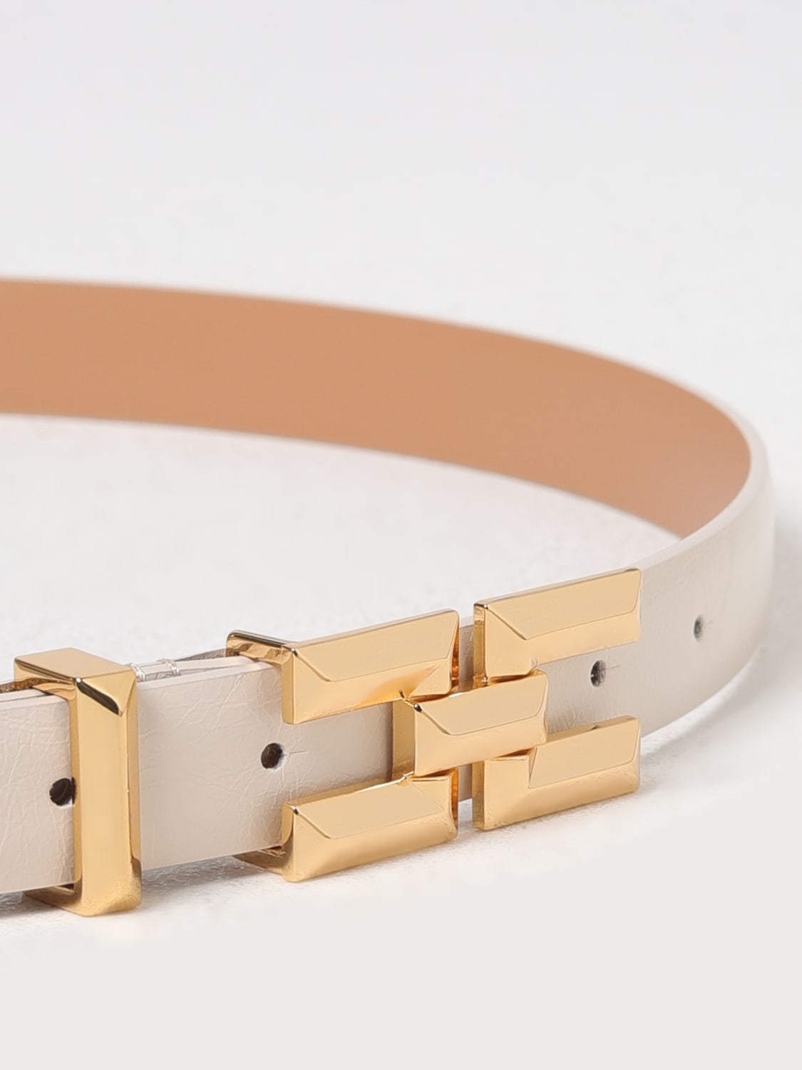 ベルト ELISABETTA FRANCHI Woman Belt Butter CT35S 193 ELISABETTA FRANCHI: Belt woman - Butter | Elisabetta Franchi