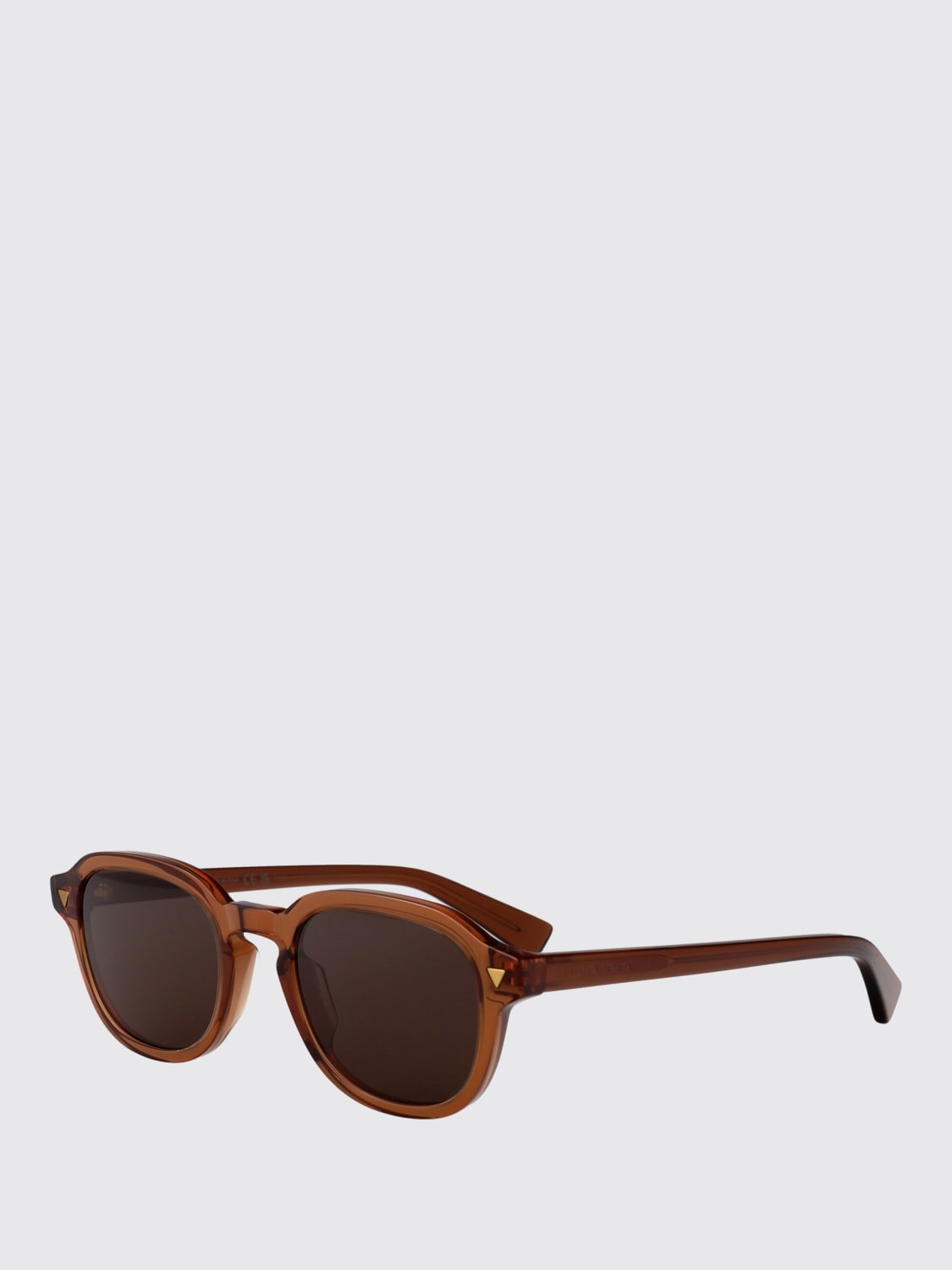 BOTTEGA VENETA SUNGLASSES: Sunglasses men Bottega Veneta, Brown - Img 1
