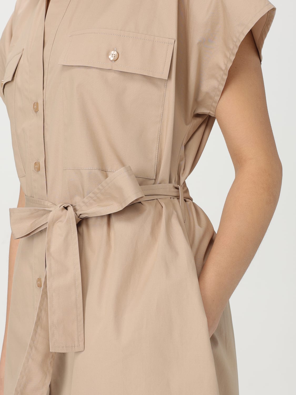 ワンピース DONDUP Woman Dress Pink DA430PF0010DXXX 010 DONDUP: Dress woman - Pink | Dondup dress DA430PF0010DXXX