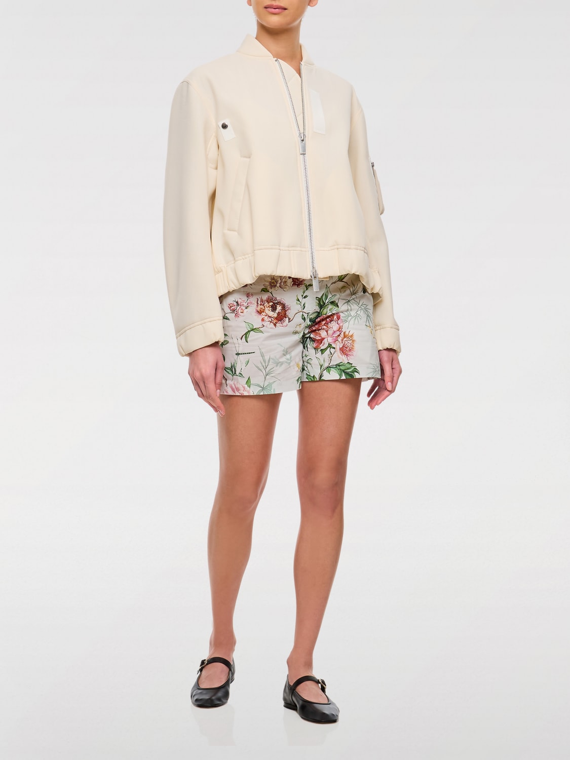 ジャケット SACAI Woman Jacket White 2507634 151 SACAI: Jacket woman - White | Sacai jacket 2507634 online at
