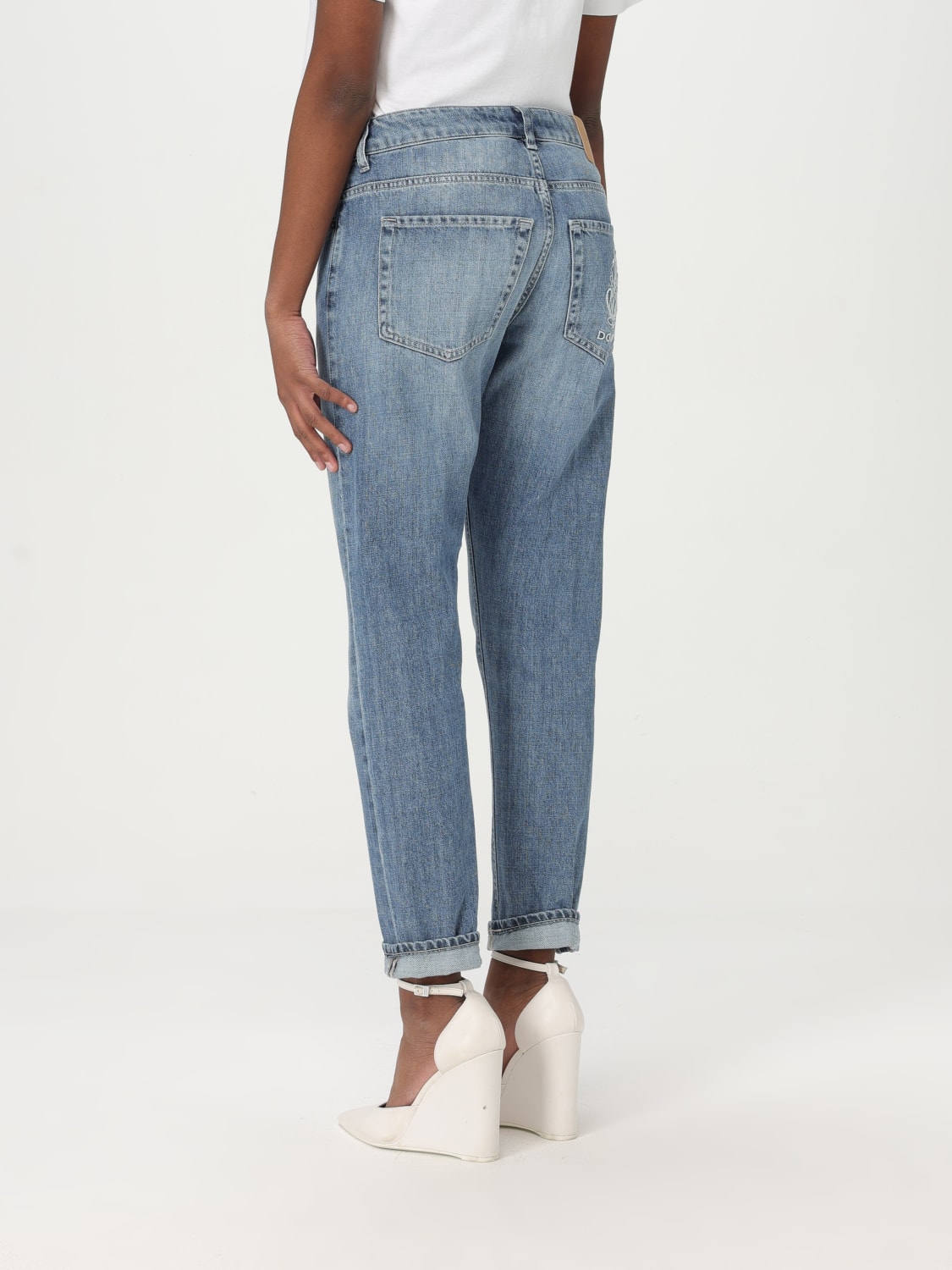 デニム・ジーパン DONDUP Woman Jeans Denim DP466DF0263DIX6W 800 DONDUP: Jeans woman - Denim | Dondup jeans DP466DF0263DIX6W
