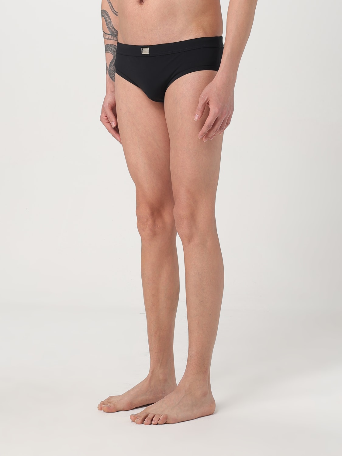 DOLCE & GABBANA SWIMSUIT: Dolce & Gabbana men's swim shorts, Black - Img 3