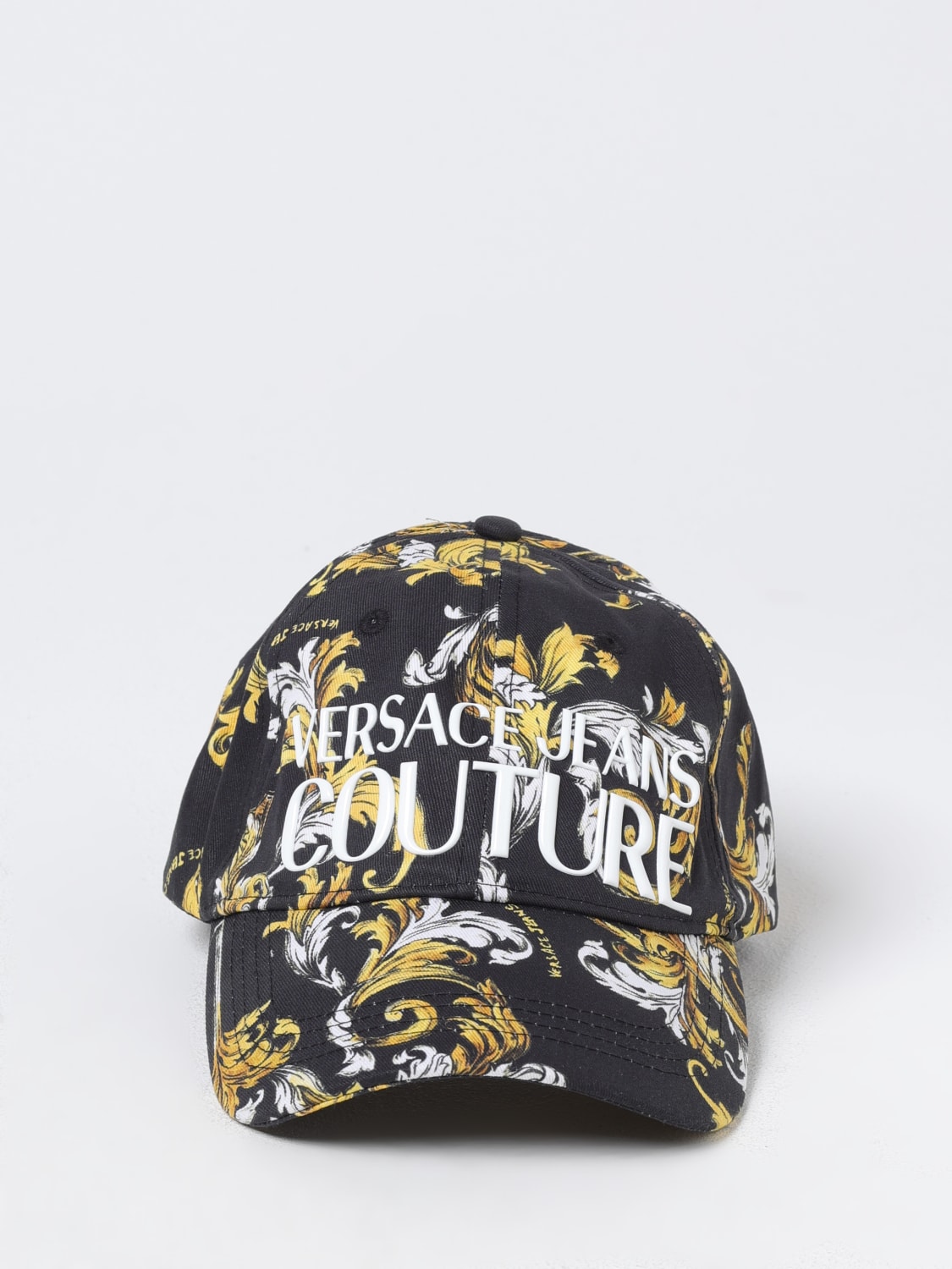 VERSACE JEANS COUTURE HAT: Hat men Versace Jeans Couture, Black - Img 2