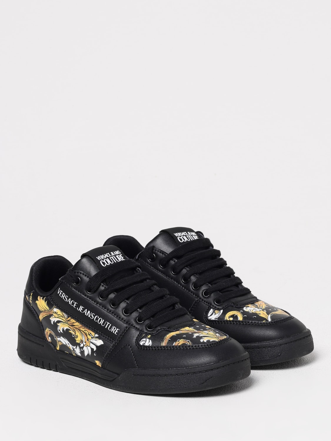 VERSACE JEANS COUTURE SNEAKERS: Sneakers men Versace Jeans Couture, Black - Img 2