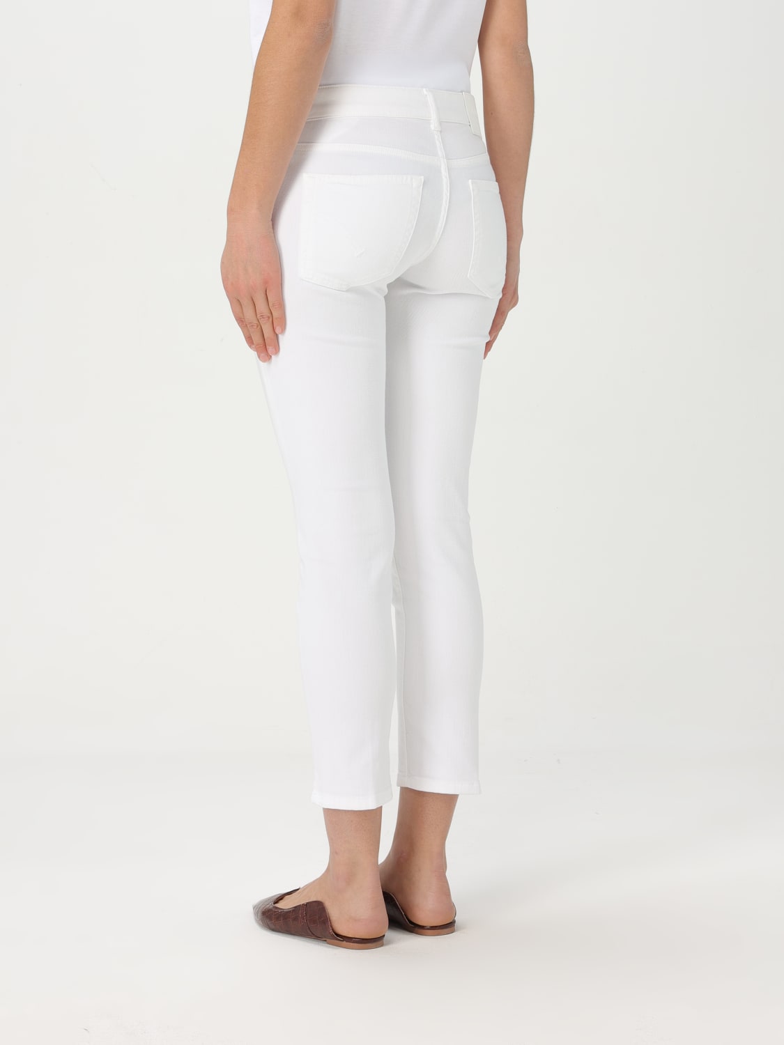 デニム・ジーパン DONDUP Woman Jeans White DP618BS0030DPTD 000 DONDUP: Jeans woman - White | Dondup jeans DP618BS0030DPTD