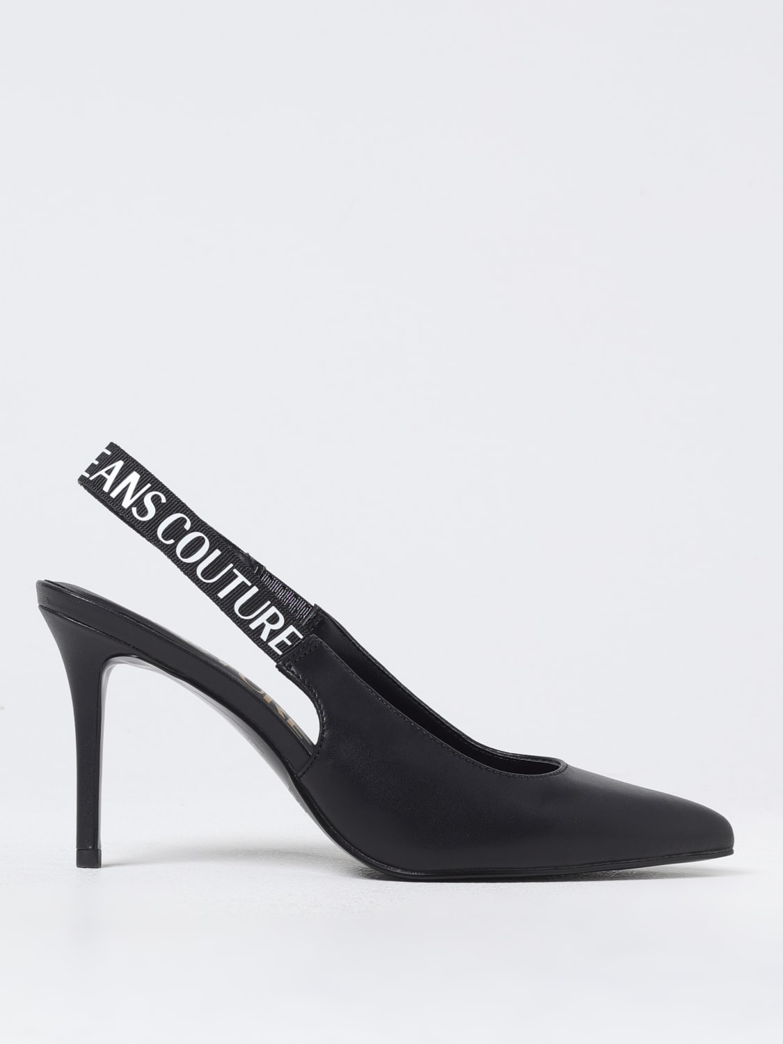 VERSACE JEANS COUTURE PUMP: High heel shoes woman Versace Jeans Couture, Black - Img 1